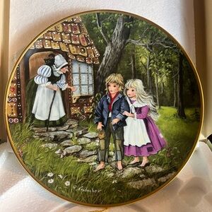 KAISER Hansel and Gretel Collectors Plate with Certificate of Authenticity